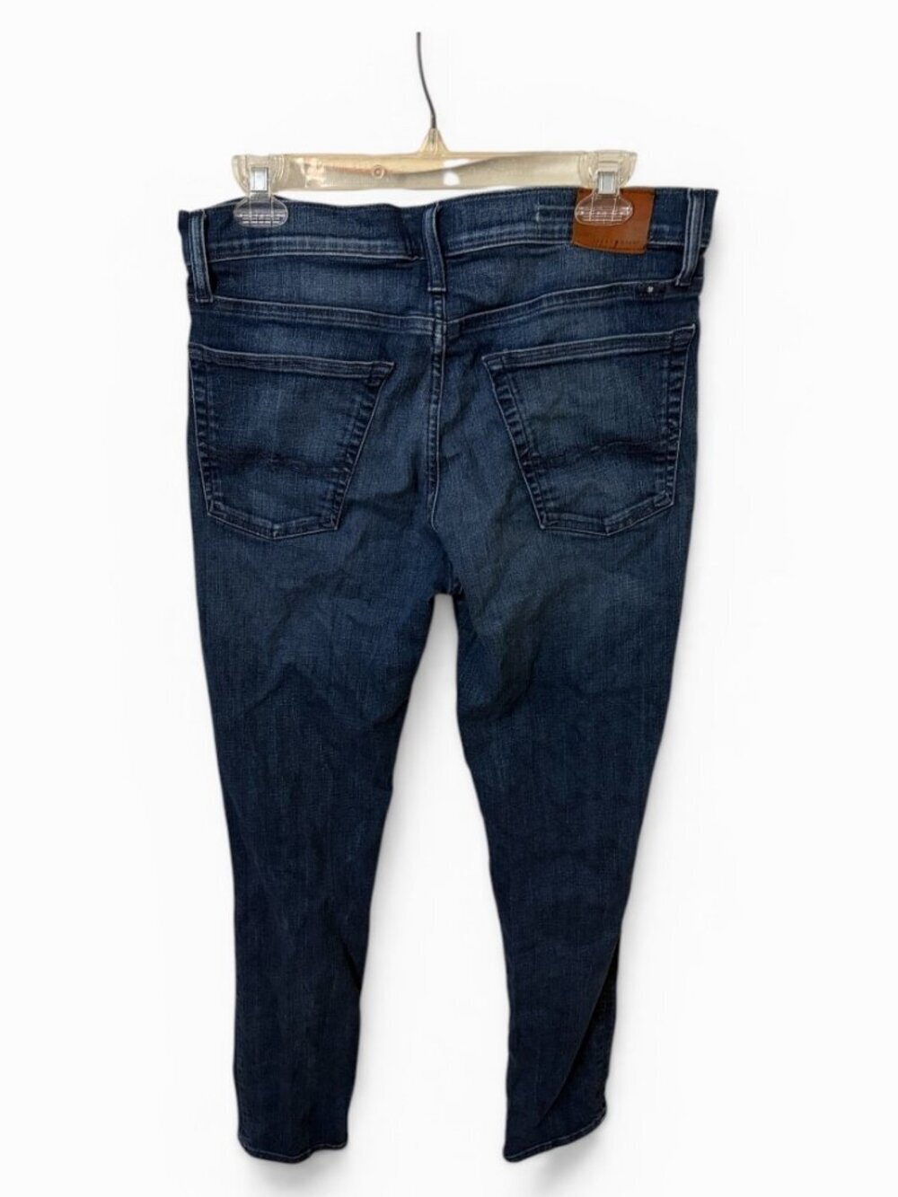 Lucky Brand Skinny Jeans Dark Blue Wash 90s Mid Rise Women's 34W 32L - Picture 3 of 4